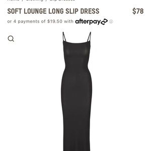 Skims lounge Maxi dress